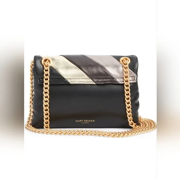 Kurt Geiger London Mini Soho Quilted Leather Shoulder Bag - Picture 7 of 12